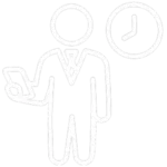 Symbool voor coaching en sparren met ondernemers